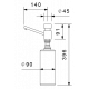 Дозатор Rivelato RD-1000 Антрацит 501