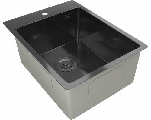 Кухонная мойка Rivelato 3850 PVD черный