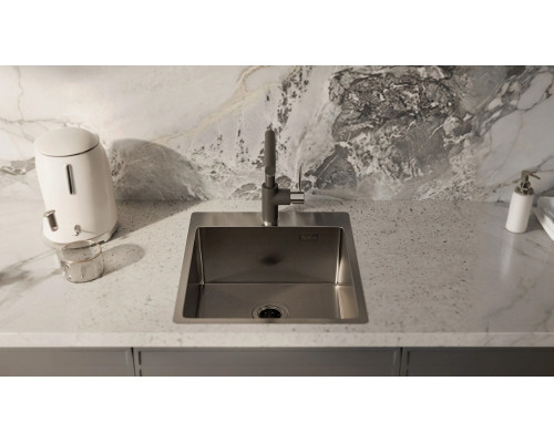 Кухонная мойка Rivelato 4450 PVD черный