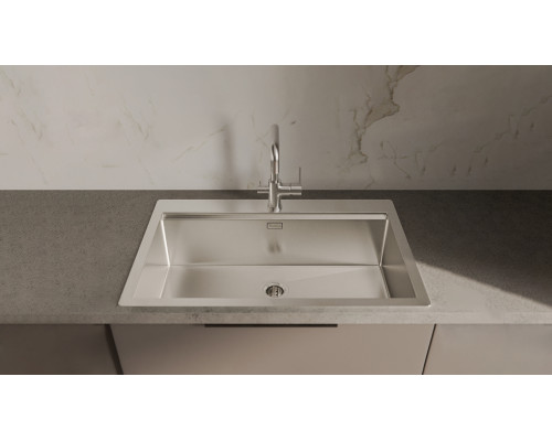 Кухонная мойка Rivelato 8050 — Нержавеющая сталь