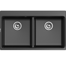 Кухонная мойка Rivelato AXEL 90-2D — Черный 502