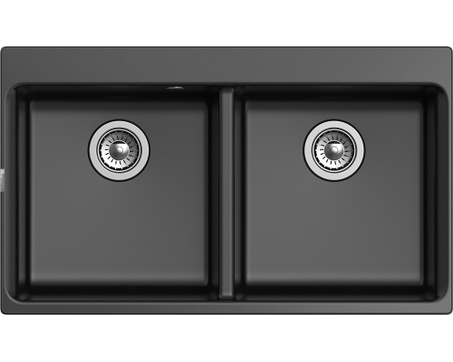 Кухонная мойка Rivelato AXEL 90-2D — Черный 502
