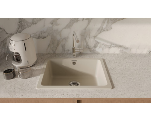 Кухонная мойка Rivelato BERKANA 50 — Темно-бежевый