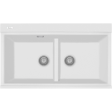 Кухонная мойка Rivelato FONDE 8638-2 — Белый 101