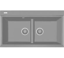 Кухонная мойка Rivelato FONDE 8638-2 — Титан 802