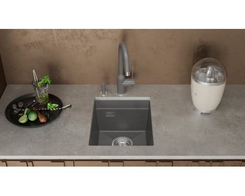 Кухонная мойка Rivelato LINO 354 — Серый 803