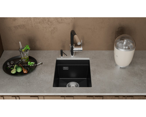 Кухонная мойка Rivelato LINO 354 — Черный 502