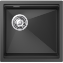 Кухонная мойка Rivelato LINO 454-L — Антрацит 501