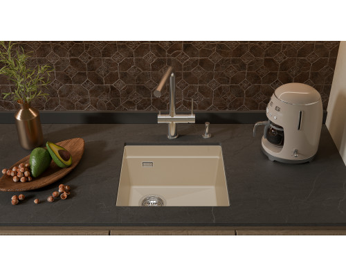 Кухонная мойка Rivelato LINO 454-L — Темно-бежевый
