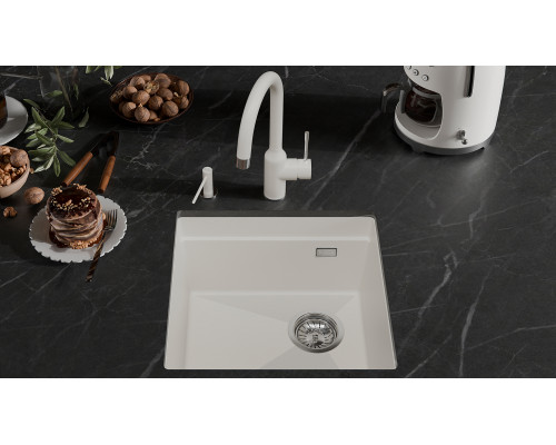 Кухонная мойка Rivelato LINO 454-R — Белый 101