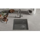 Кухонная мойка Rivelato LINO 454-R — Серый 803