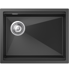 Кухонная мойка Rivelato LINO 554-L — Антрацит 501