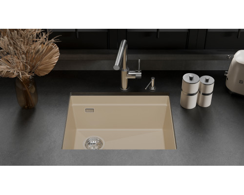 Кухонная мойка Rivelato LINO 554-L — Темно-бежевый