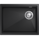 Кухонная мойка Rivelato LINO 554-R — Черный 502
