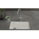 Кухонная мойка Rivelato LINO 654-L — Белый 101