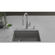 Кухонная мойка Rivelato LINO 654-L — Серый 803