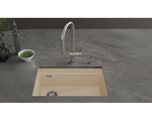 Кухонная мойка Rivelato LINO 654-L — Темно-бежевый