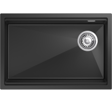 Кухонная мойка Rivelato LINO 654-R — Антрацит 501