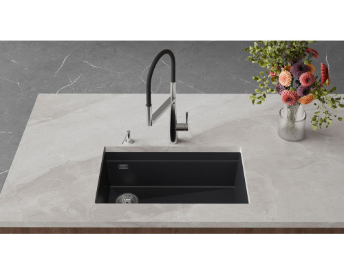 Кухонная мойка Rivelato LINO 754-L — Антрацит 501