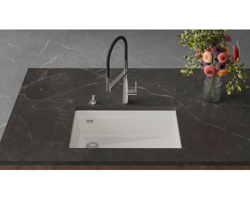 Кухонная мойка Rivelato LINO 754-L — Белый 101