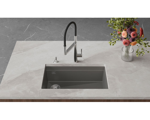 Кухонная мойка Rivelato LINO 754-L — Серый 803