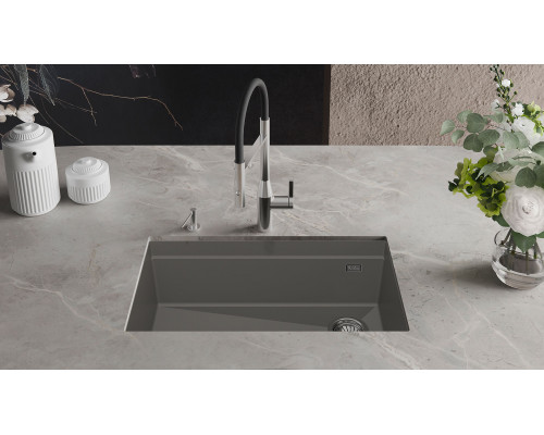 Кухонная мойка Rivelato LN-754-R — Серый 803