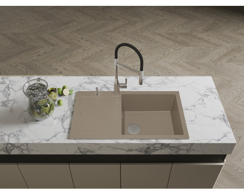 Кухонная мойка Rivelato LUMO 8650 — Трюфель 704