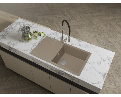Кухонная мойка Rivelato LUMO 8650 — Трюфель 704