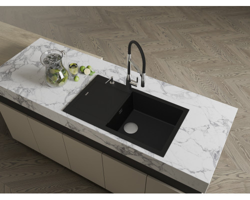 Кухонная мойка Rivelato LUMO 8650 — Черный 502