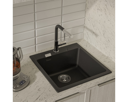 Кухонная мойка Rivelato RAUM 50 — Антрацит 501