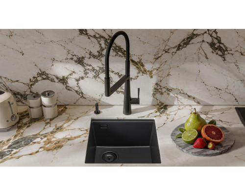 Кухонная мойка Rivelato SCALINO 403-L — Антрацит 501