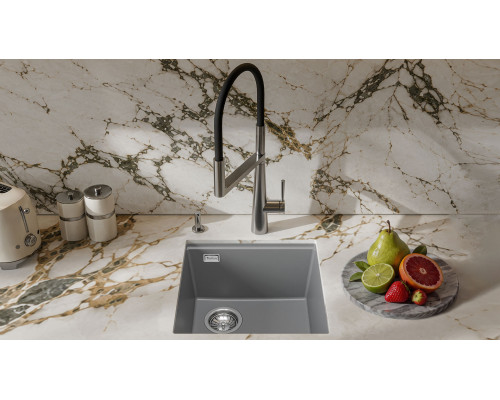 Кухонная мойка Rivelato SCALINO 403-L — Серый 803