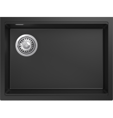 Кухонная мойка Rivelato SCALINO 553-L — Антрацит 501