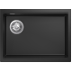 Кухонная мойка Rivelato SCALINO 553-L — Антрацит 501