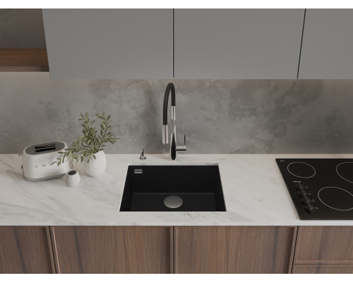 Кухонная мойка Rivelato STRIA 6053 — Черный глубокий 503