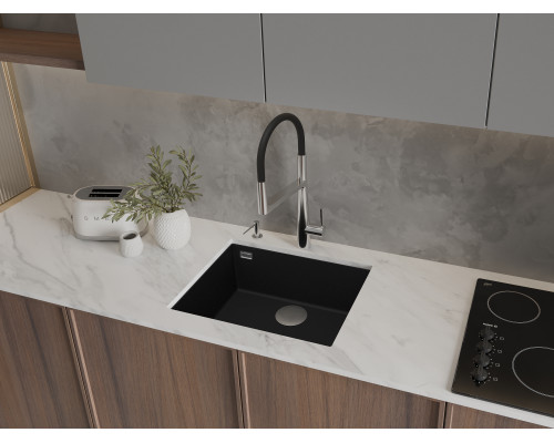 Кухонная мойка Rivelato STRIA 6053 — Черный глубокий 503