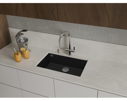 Кухонная мойка Rivelato STRIA 7669 — Черный глубокий 503