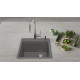 Кухонная мойка Rivelato TESORO 455-R — Серый 803