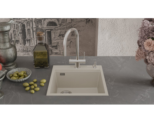 Кухонная мойка Rivelato TESORO 505-L — Топаз 703