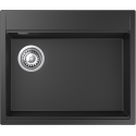 Кухонная мойка Rivelato TESORO 605-L — Антрацит 501