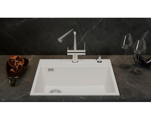 Кухонная мойка Rivelato TESORO 605-L — Белый 101