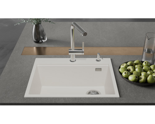 Кухонная мойка Rivelato TESORO 605-R — Белый 101