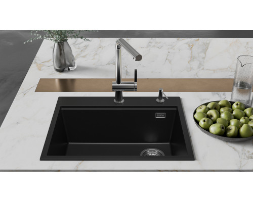 Кухонная мойка Rivelato TESORO 605-R — Черный 502