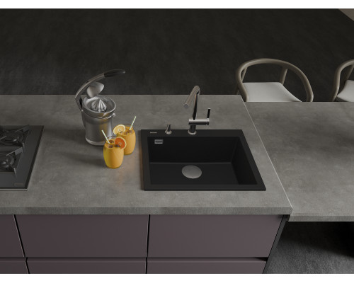 Кухонная мойка Rivelato ZENO 6051 — Черный глубокий 503