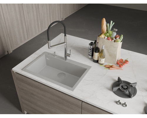 Кухонная мойка Rivelato ZENO 7650 — Серый 803