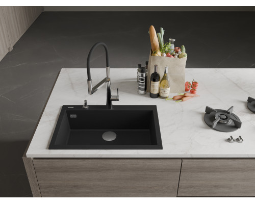 Кухонная мойка Rivelato ZENO 7650 — Черный глубокий 503