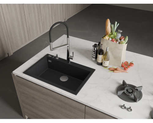 Кухонная мойка Rivelato ZENO 7650 — Черный глубокий 503
