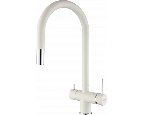 Смеситель для кухни Rivelato TREVI 2433505 Белый 101 хром