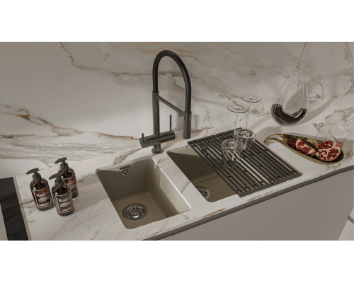 Смеситель для кухни Rivelato ADRIA — PVD черный
