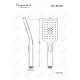 Ручной душ 3 режима Feramolli Tropicale BL039, черный